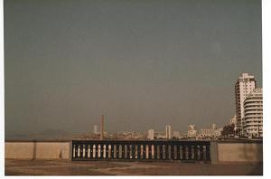 ORAN LE BOULEVARD FRONT DE MER ET L USINE EGA